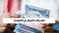 سلم رواتب التمريض في السعودية 1444 مع البدلات